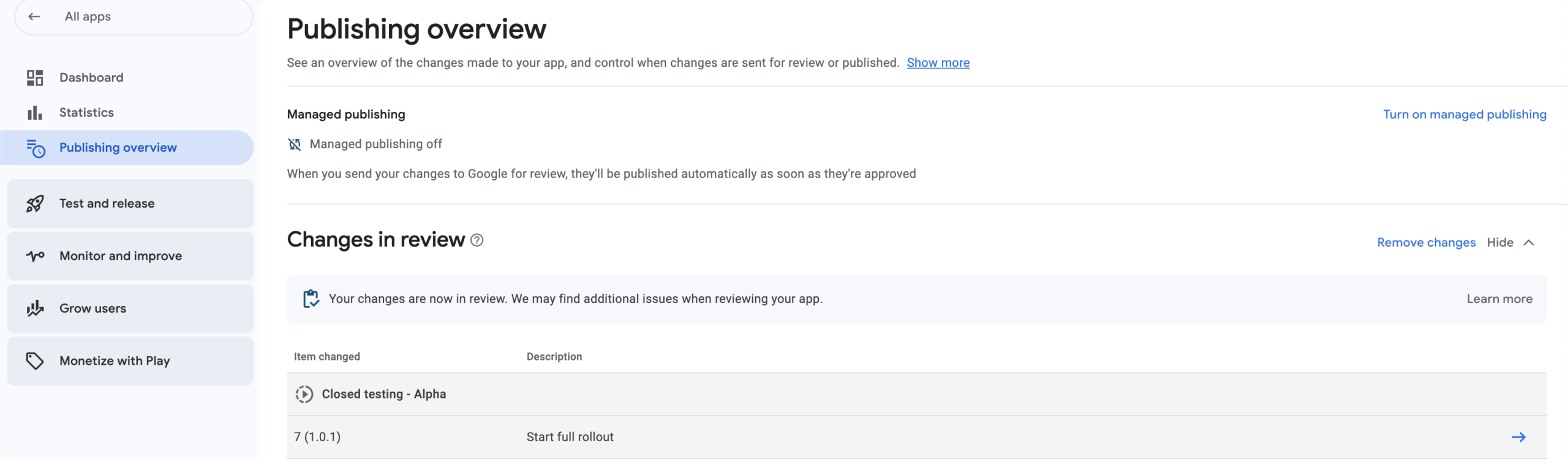 Publish the Application